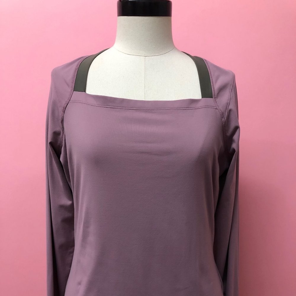 Mountain Hardwear Mauve Pink Gray Top M